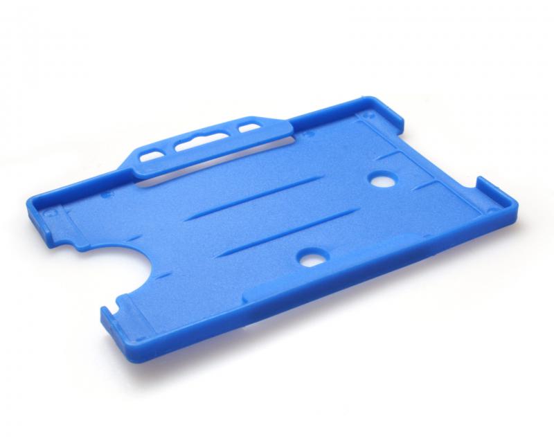 The Plastic Card Factory Blue Card Holder